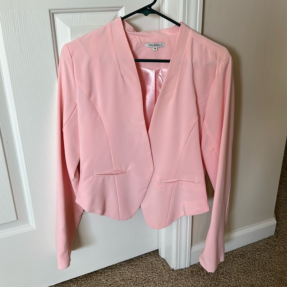 Pink Blazer